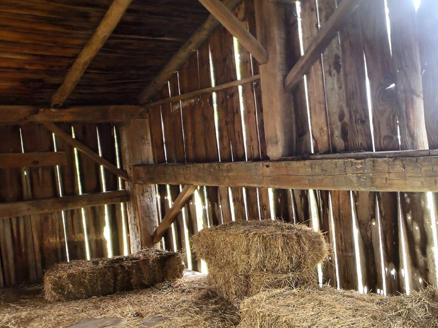 The hayloft of a Chelsea, MI barn