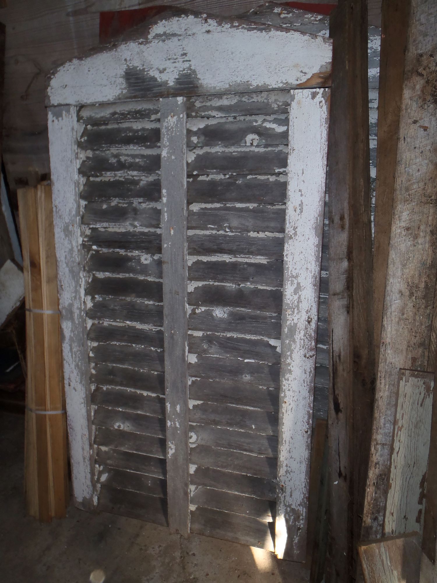 White vents reclaimed from a Chelsea, MI horse barn